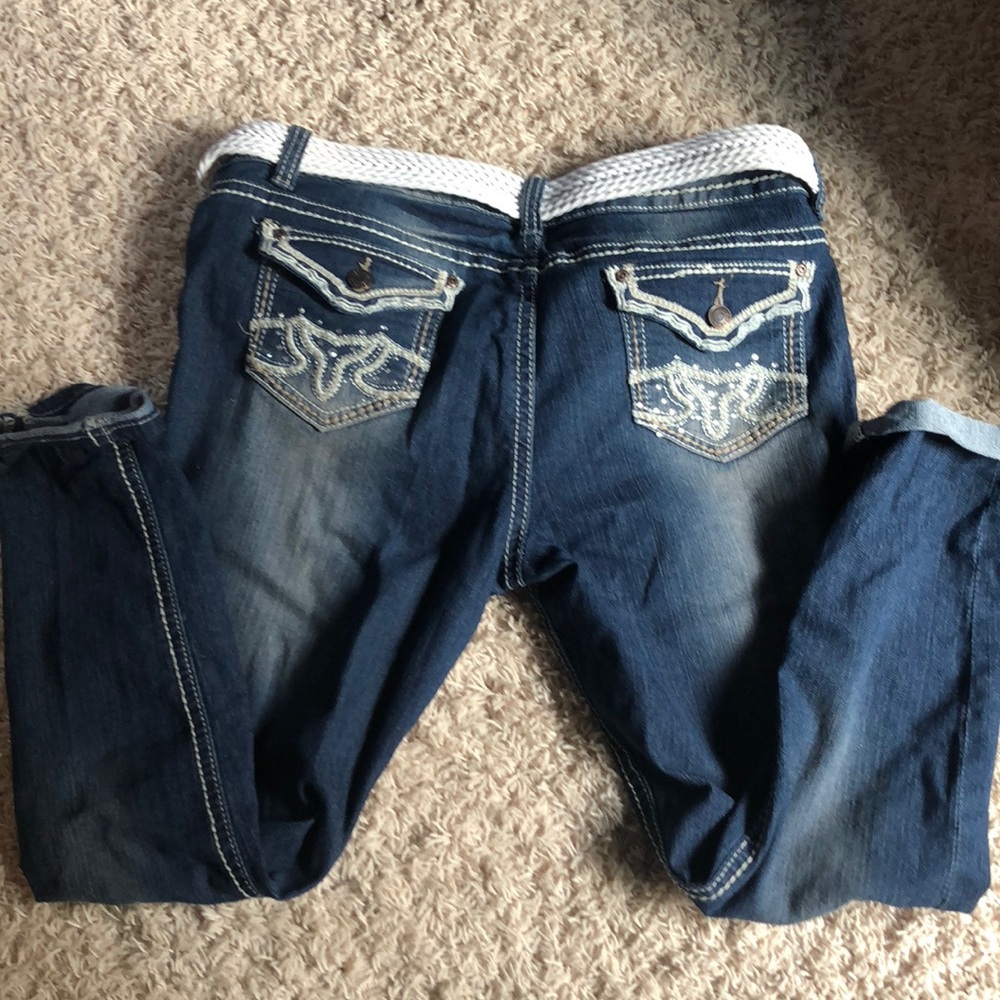 Cropped jeans